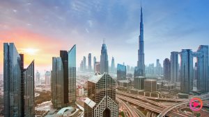 Dubai Virtual Background by ONLYwebinars.com